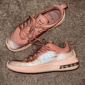 Pink Nike Air Maxes Size 10, gently worn